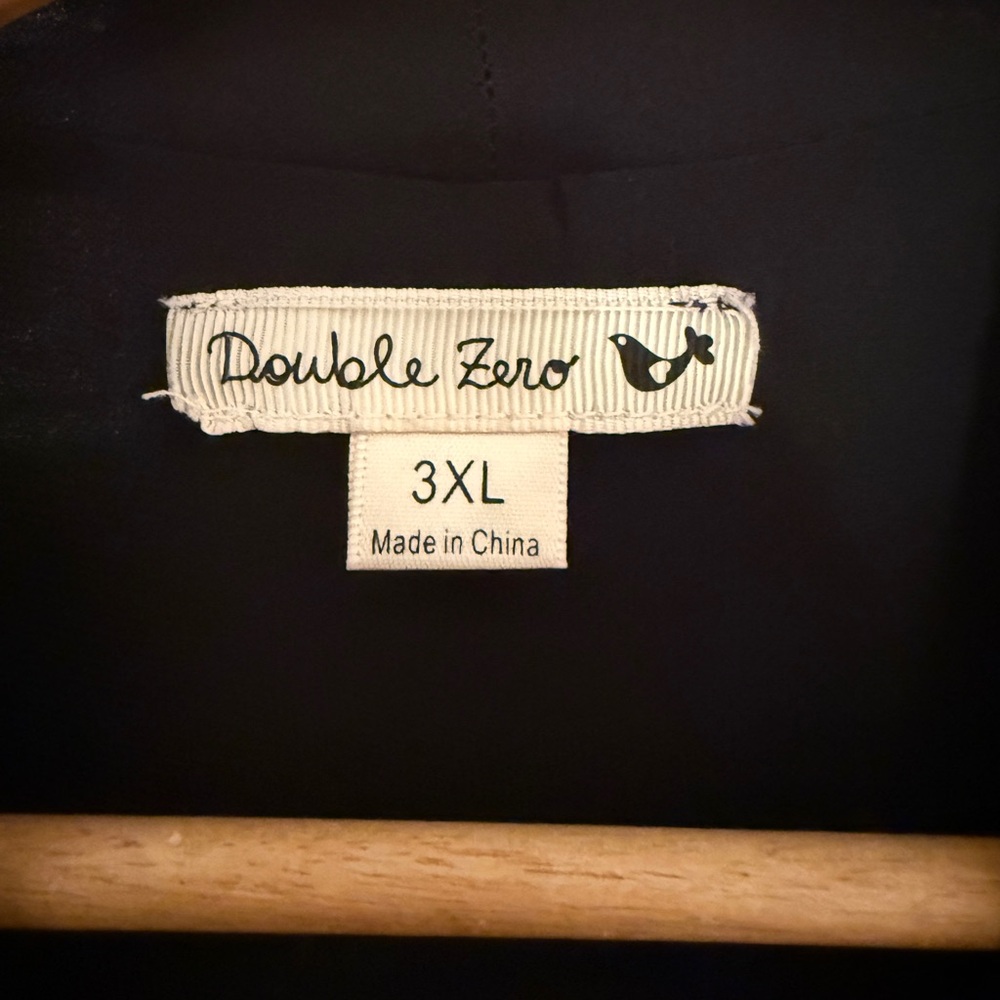 Double Zero Sheer Jacket Style Top - Picture 2 of 5